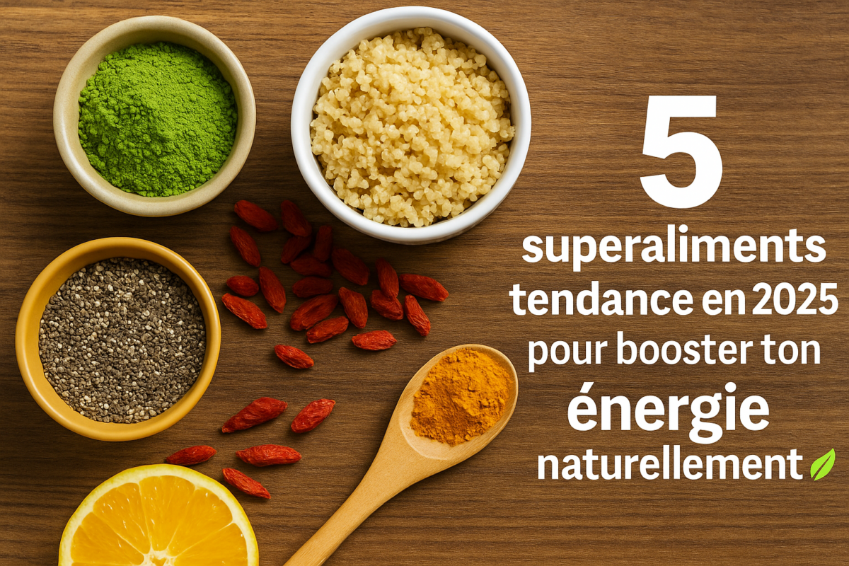 5 super aliments pour booster ton énergie