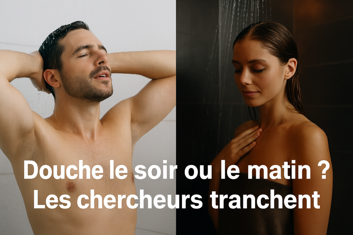 douche matin ou soir