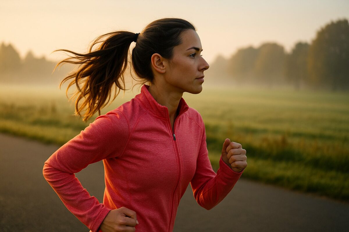 courir à jeun