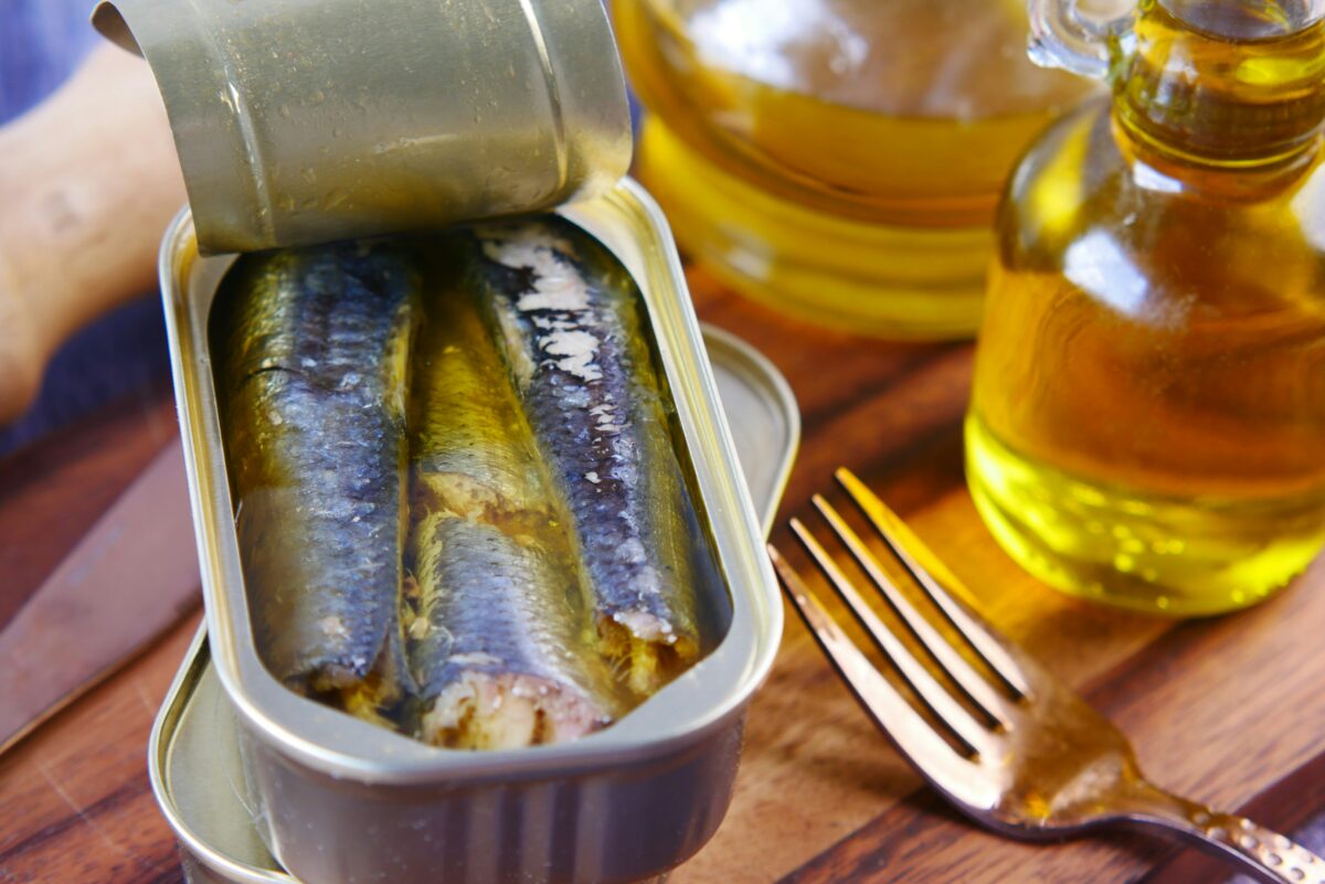 Sardines en boîte, source de calcium et d'oméga-3