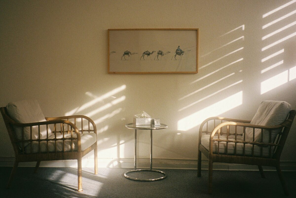 Séance pour consulter un psychologue dans un cabinet calme